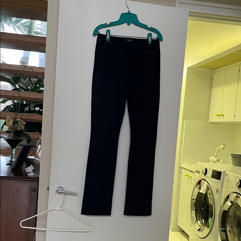 Classic Black Straight Leg Jeans